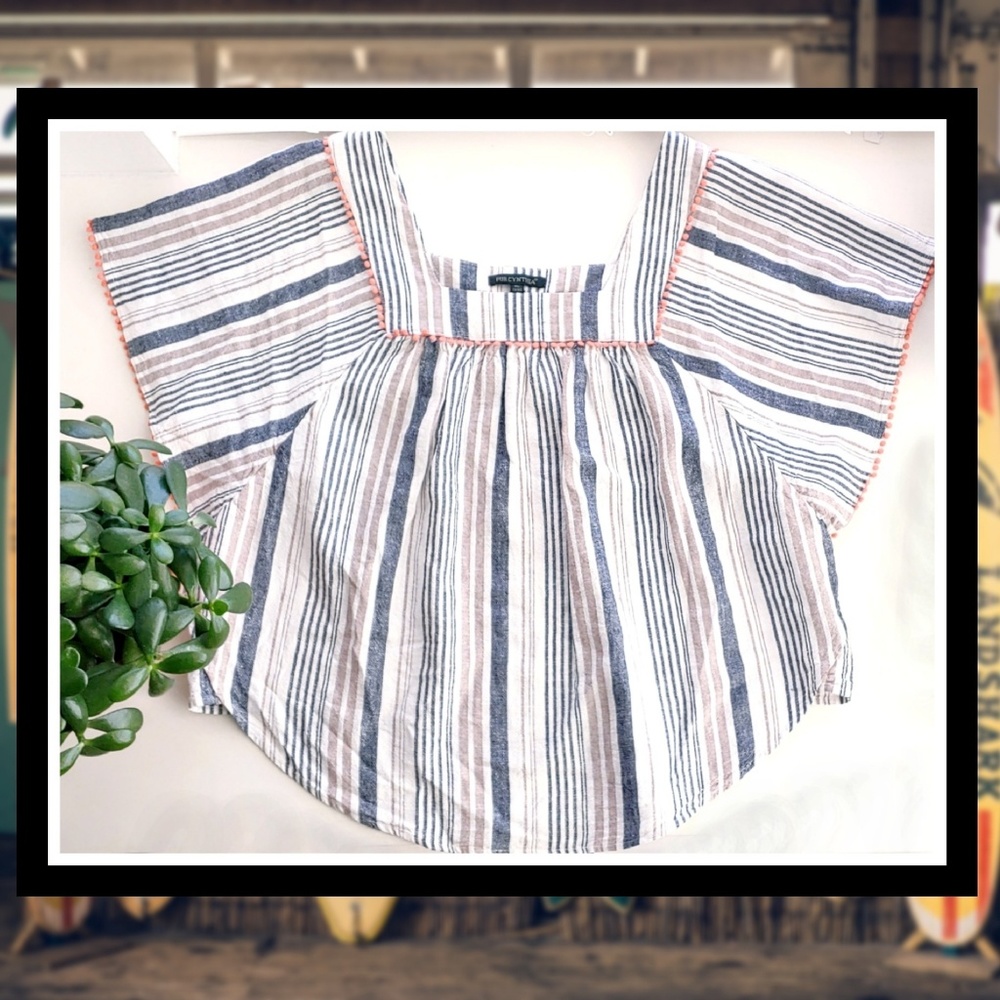 ❤️‍🔥 NWT Boho Beach Smock Top * FOR CYNTHIA brand *